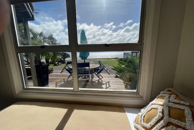 Tuatua Family Apartment view from living area